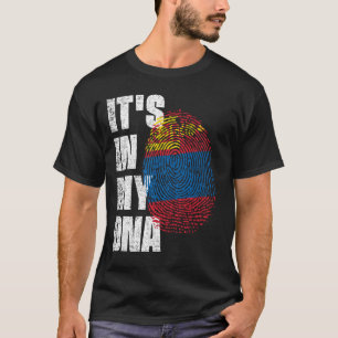 IT'S IN MY DNA Mongolia Flag T-Shirt
