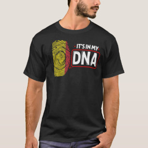 Its In My DNA National Flag Belgian Patriotic Belg T-Shirt