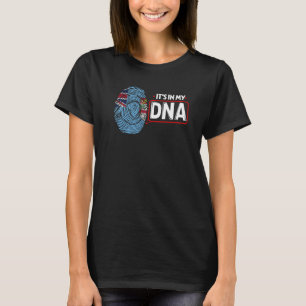 Its In My DNA National Flag Fijian Patriotic Fiji T-Shirt