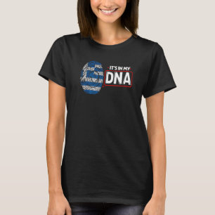 Its In My DNA National Flag Greek Patriotic Greece T-Shirt