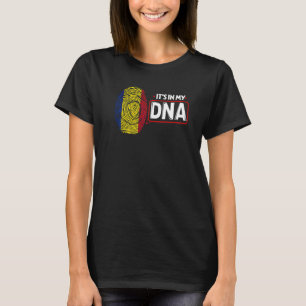 Its In My DNA National Flag Romanian Patriotic Rom T-Shirt