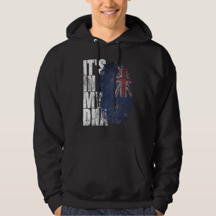 It's In My DNA New Zealand Maori Kiwi Gifts Haka F Hoodie