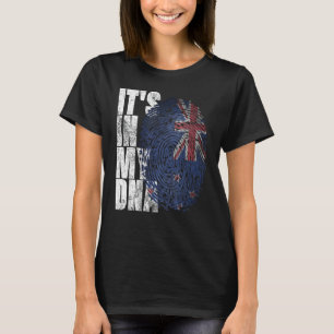 It's In My DNA New Zealand Maori Kiwi Gifts Haka F T-Shirt