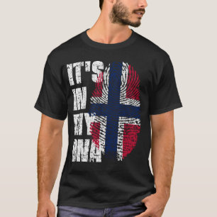IT'S IN MY DNA Norway Flag Boy Girl Gift T-Shirt