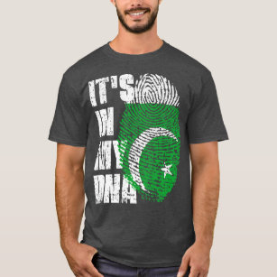 ITS IN MY DNA Pakistan Flag Boy Girl Gift T-Shirt
