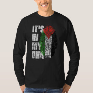 It's In My Dna Palestine Flag Palestinian T-Shirt