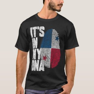 It's In My DNA Panamanian Proud Panama Flag T-Shirt