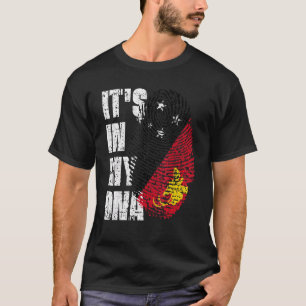 It's In My Dna Papua New Guinea Flag Papua New Gui T-Shirt