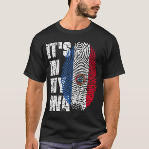 IT'S IN MY DNA Paraguay Flag Boy Girl Gift T-Shirt