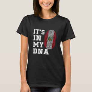 It's In My DNA Peruvians Proud Peru Flag T-Shirt