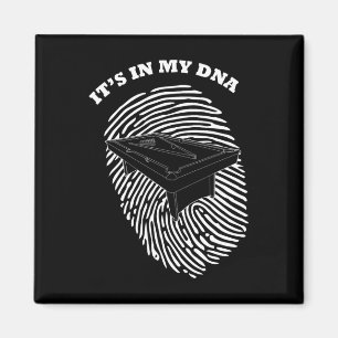 It's In My Dna Pocket Billiards Fingerprint Fans R Magnet