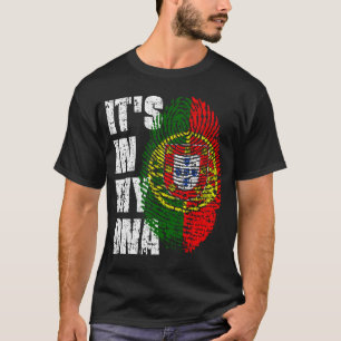 IT'S IN MY DNA Portugal Flag Boy Girl Gift T-Shirt