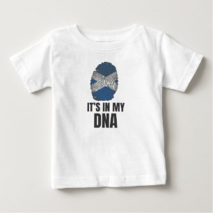 It's In My DNA Proud To Be From Scotland Gift Baby T-Shirt