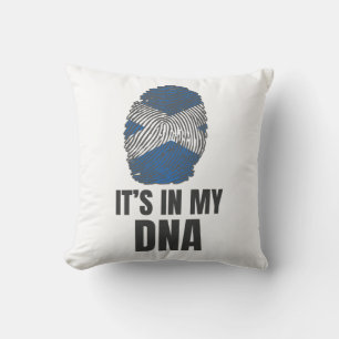 It's In My DNA Proud To Be From Scotland Gift Cushion