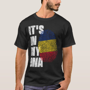 IT'S IN MY DNA Romania Flag T-Shirt