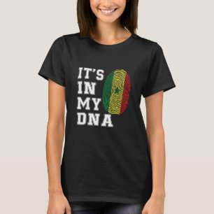 It's In My DNA Senegal Proud Senegal Flag T-Shirt