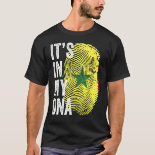 It's In My Dna Senegalese Flag Senegal Soccer Team T-Shirt