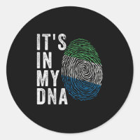 It's In My DNA - Sierra Leone Flag