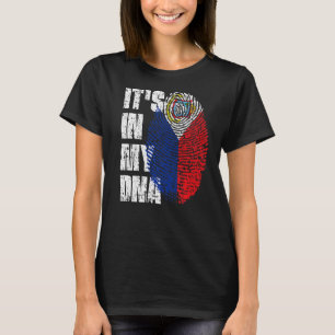 It's In My Dna Sint Maarten Flag St Maartener T-Shirt
