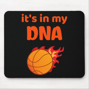 It's In My Dna Sketll Ller Born To Play B-ll Sport Mouse Pad