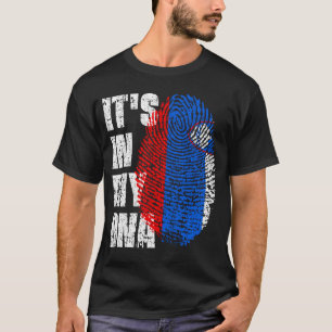 IT'S IN MY DNA Slovenia Flag Boy Girl Gift T-Shirt