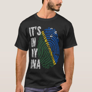 IT'S IN MY DNA Solomon Islands Flag Men Women Kids T-Shirt