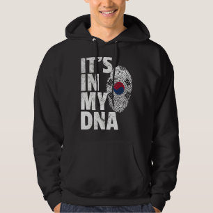 It's In My Dna South Korea Korean Flag   Souvenir Hoodie
