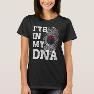 It's In My DNA South Korean Fingerprint Proud Kore T-Shirt