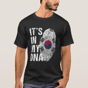 It's in My DNA south korean Pride south korea Fla T-Shirt