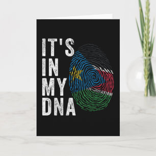 It's In My DNA - South Sudan Flag Card