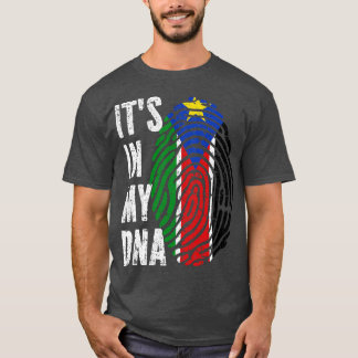 ITS IN MY DNA South Sudan Flag Men Women Kids T-Shirt