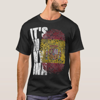 Its In My DNA Spanish Shirt Vintage Espana Gifts