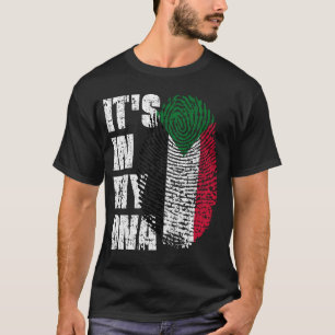 IT'S IN MY DNA Sudan Flag Boy Girl Gift T-Shirt