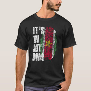 It's In My Dna Suriname Flag Surinamese T-Shirt