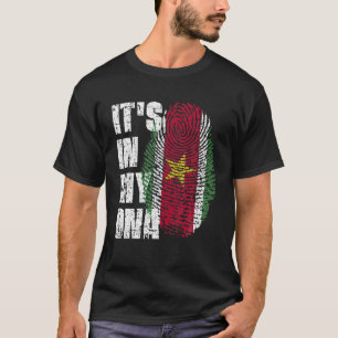 IT's IN MY DNA Suriname Flag Surinamese T-Shirt