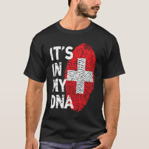 It's In My DNA Swiss Pride Heritage T-Shirt