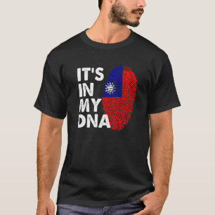 It's In My Dna Taiwan Taiwanese Taiwan Flag Taiwan T-Shirt