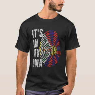 IT's IN MY DNA Tibet Flag Men Kids T-Shirt