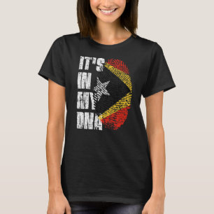 It's In My Dna Timor Leste Flag Timorese T-Shirt