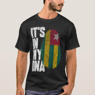It's In My DNA Togolese Proud Togo Flag T-Shirt