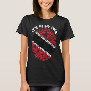It's In My Dna Trinidad And Tobago Flag Proud Trin T-Shirt