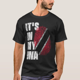 IT'S IN MY DNA Trinidad and Tobago Flag T-Shirt