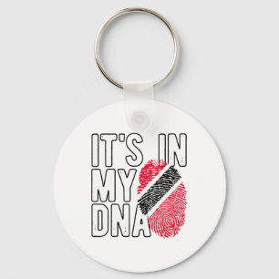 It's In My Dna Trinidad And Togo Flag Proud Trinid Key Ring