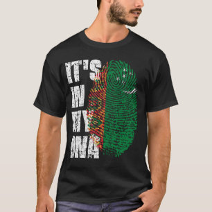 IT'S IN MY DNA Turkmenistan Flag Boy Girl Gift T-Shirt