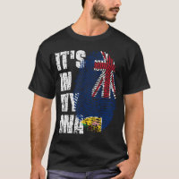 IT'S IN MY DNA Turks and Caicos Islands Flag Boy