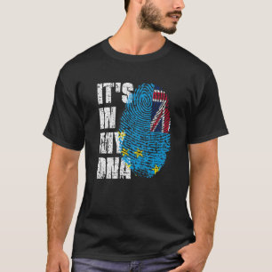 IT's IN MY DNA Tuvalu Flag Tuvaluan T-Shirt