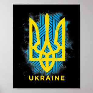 It's In My DNA Ukrainian Gifts Vyshyvanka Kozak Uk Poster