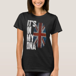 It's In My Dna United Kingdom  Proud Hispanic T-Shirt
