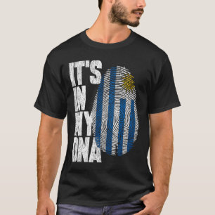 It's In My DNA Uruguayan Shirt Proud Gift Uruguay
