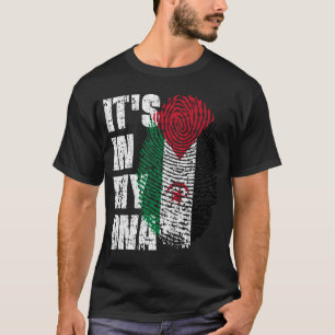 IT'S IN MY DNA Western Sahara Flag Boy Girl Gift T-Shirt